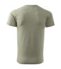 Basic póló férfi világos khaki XS