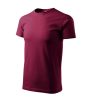 Basic póló férfi garnet 2XL