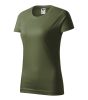 Basic póló női khaki XS