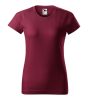 Basic póló női garnet XL