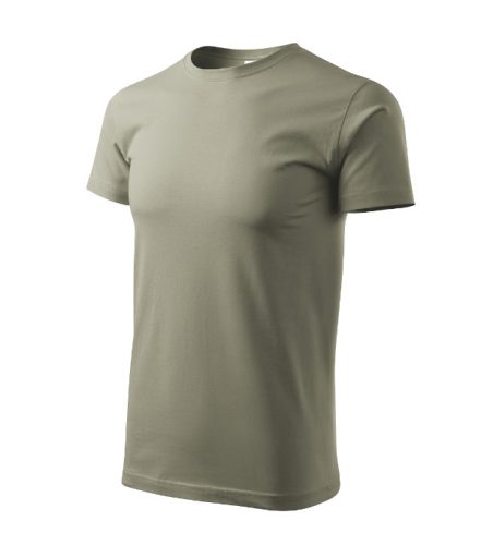 Heavy New póló unisex világos khaki L