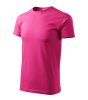Heavy New póló unisex bíborszín S