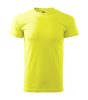 Heavy New póló unisex neon sárga S