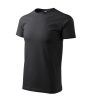Heavy New póló unisex ébenszürke S