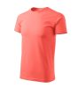 Heavy New póló unisex coral XS