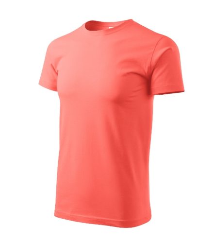 Heavy New póló unisex coral XS