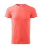 Heavy New póló unisex coral XS