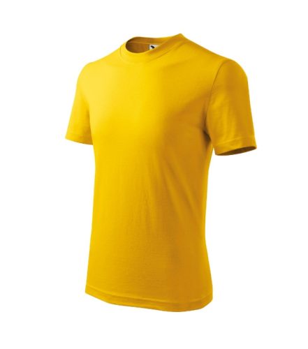 Basic póló gyerek sárga 146 cm/10 éves