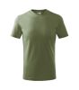 Basic póló gyerek khaki 146 cm/10 éves