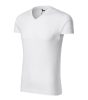 Slim Fit V-neck póló férfi fehér S