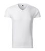 Slim Fit V-neck póló férfi fehér S