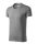 Slim Fit V-neck póló férfi sötétszürke melírozott M
