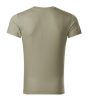 Slim Fit V-neck póló férfi világos khaki S