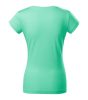 Fit V-neck póló női menta S