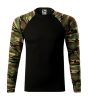 Camouflage LS póló unisex barna terepszín M