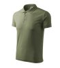 Pique Polo galléros póló férfi khaki XL