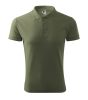 Pique Polo galléros póló férfi khaki XL