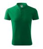 Pique Polo galléros póló férfi fűzöld 2XL