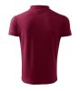 Pique Polo galléros póló férfi garnet XL