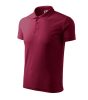 Pique Polo galléros póló férfi garnet 2XL