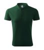 Pique Polo galléros póló férfi dark green 2XL