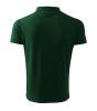 Pique Polo galléros póló férfi dark green 2XL