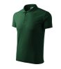 Pique Polo galléros póló férfi dark green 3XL