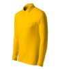 Pique Polo LS galléros póló férfi sárga 3XL