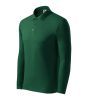 Pique Polo LS galléros póló férfi dark green S