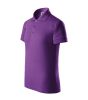 Pique Polo galléros póló gyerek lila 122 cm/6 éves