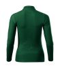 Pique Polo LS galléros póló női dark green 2XL