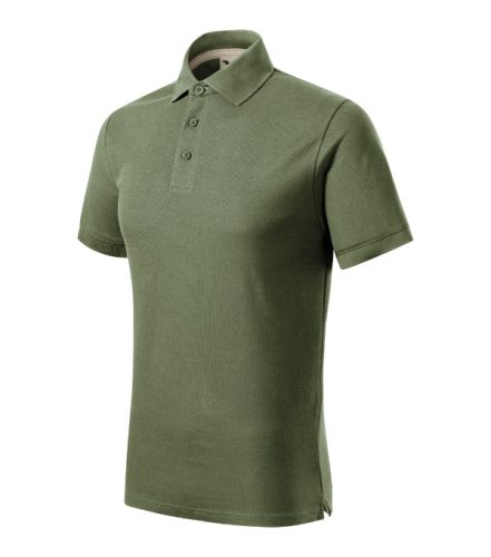 Prime (GOTS) galléros póló férfi khaki 3XL