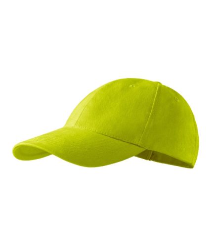 6P sapka unisex lime állitható