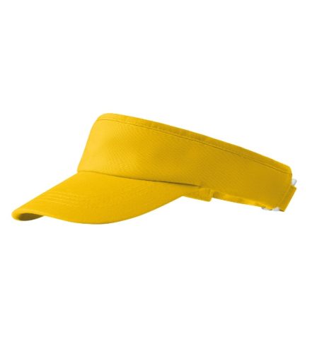 Sunvisor napellenzők unisex sárga állitható