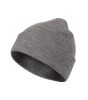 Beanie sapka unisex sötétszürke melírozott uni