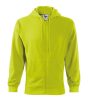 Trendy Zipper felső férfi lime S