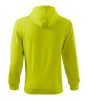 Trendy Zipper felső férfi lime M