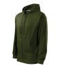 Trendy Zipper felső férfi military 2XL