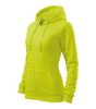 Trendy Zipper felső női lime S