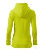 Trendy Zipper felső női lime S