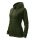 Trendy Zipper felső női military M