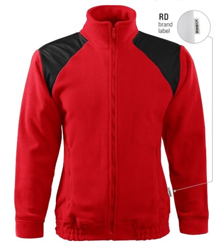 Jacket Hi-Q polár unisex piros 07 (brand label) M