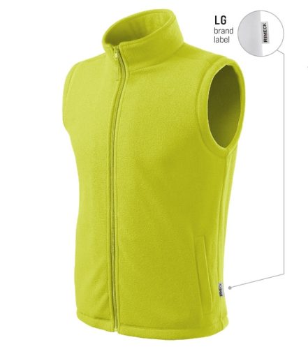 Next polár mellény unisex lime 62 (brand label) M