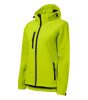 Performance softshell kabát női lime M