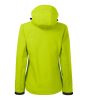 Performance softshell kabát női lime M