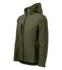 Performance softshell kabát férfi military M