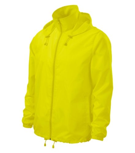 Windy széldzseki unisex neon sárga S