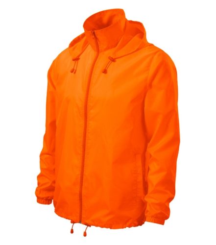 Windy széldzseki unisex neon narancssárga XL