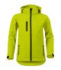 Performance softshell kabát gyerek lime 122 cm/6 éves