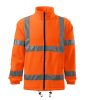 HV Fleece Jacket polár unisex fluoreszkáló narancssárga M